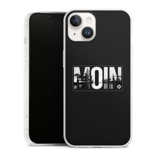 Slim Case extra dünn kompatibel mit Apple iPhone 14 Silikon Handyhülle transparent Hülle Offizielles Lizenzprodukt Hamburger SV HSV Slim Case extra dünn kompatibel mit Apple iPhone 14 Silikon Handyhülle transparent Hülle Offizielles Lizenzprodukt Hamburger SV HSV von DeinDesign