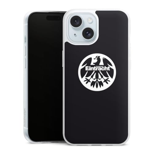 Slim Case extra dünn kompatibel mit Apple iPhone 15 Silikon Handyhülle transparent Hülle Adler Eintracht Frankfurt Logo Slim Case extra dünn kompatibel mit Apple iPhone 15 Silikon Handyhülle transparent Hülle Adler Eintracht Frankfurt Logo von DeinDesign