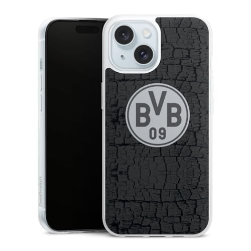 Slim Case extra dünn kompatibel mit Apple iPhone 15 Silikon Handyhülle transparent Hülle BVB Borussia Dortmund Trikot Slim Case extra dünn kompatibel mit Apple iPhone 15 Silikon Handyhülle transparent Hülle BVB Borussia Dortmund Trikot von DeinDesign