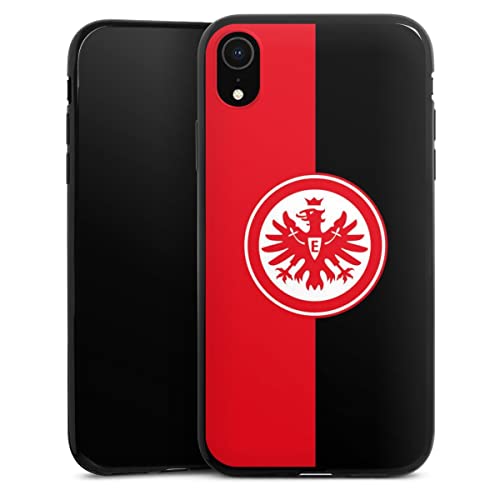 Slim Case extra dünn kompatibel mit Apple iPhone Xr Silikon Handyhülle schwarz Hülle Eintracht Frankfurt Offizielles Lizenzprodukt SGE Slim Case extra dünn kompatibel mit Apple iPhone Xr Silikon Handyhülle schwarz Hülle Eintracht Frankfurt Offizielles Lizenzprodukt SGE von DeinDesign