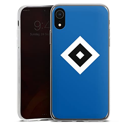 Slim Case extra dünn kompatibel mit Apple iPhone Xr Silikon Handyhülle transparent Hülle HSV Logo Hamburger SV Slim Case extra dünn kompatibel mit Apple iPhone Xr Silikon Handyhülle transparent Hülle HSV Logo Hamburger SV von DeinDesign
