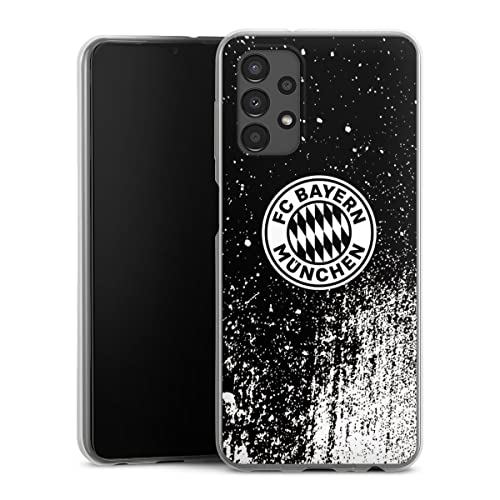 DeinDesign Slim Case extra dünn kompatibel mit Samsung Galaxy A13 4G Silikon Handyhülle transparent Hülle FC Bayern München Offizielles Lizenzprodukt FCB DeinDesign Slim Case extra dünn kompatibel mit Samsung Galaxy A13 4G Silikon Handyhülle transparent Hülle FC Bayern München Offizielles Lizenzprodukt FCB von DeinDesign