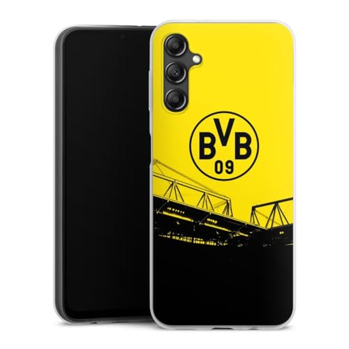 DeinDesign Slim Case extra dünn kompatibel mit Samsung Galaxy A14 5G Silikon Handyhülle transparent Hülle Borussia Dortmund BVB Fanartikel DeinDesign Slim Case extra dünn kompatibel mit Samsung Galaxy A14 5G Silikon Handyhülle transparent Hülle Borussia Dortmund BVB Fanartikel von DeinDesign