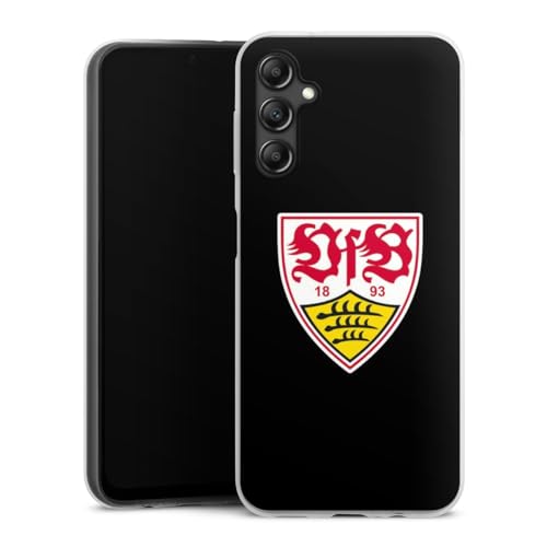 DeinDesign Slim Case extra dünn kompatibel mit Samsung Galaxy A14 5G Silikon Handyhülle transparent Hülle VfB Stuttgart Offizielles Lizenzprodukt Wappen DeinDesign Slim Case extra dünn kompatibel mit Samsung Galaxy A14 5G Silikon Handyhülle transparent Hülle VfB Stuttgart Offizielles Lizenzprodukt Wappen von DeinDesign