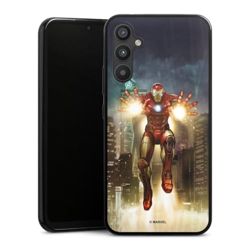 DeinDesign Slim Case extra dünn kompatibel mit Samsung Galaxy A34 5G Silikon Handyhülle schwarz Hülle Marvel The Avengers Iron Man DeinDesign Slim Case extra dünn kompatibel mit Samsung Galaxy A34 5G Silikon Handyhülle schwarz Hülle Marvel The Avengers Iron Man von DeinDesign