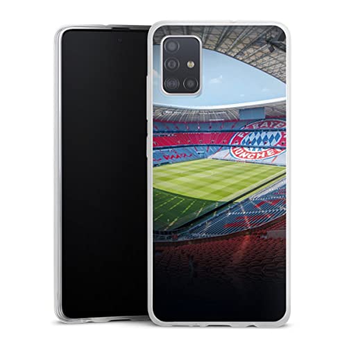 Slim Case extra dünn kompatibel mit Samsung Galaxy A51 Silikon Handyhülle transparent Hülle FC Bayern München FCB Stadion Slim Case extra dünn kompatibel mit Samsung Galaxy A51 Silikon Handyhülle transparent Hülle FC Bayern München FCB Stadion von DeinDesign