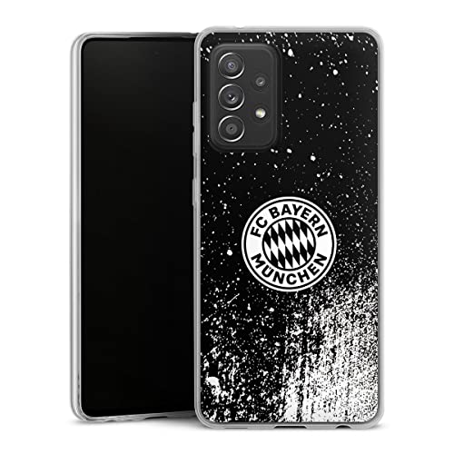 DeinDesign Slim Case extra dünn kompatibel mit Samsung Galaxy A52s 5G Silikon Handyhülle transparent Hülle FC Bayern München Offizielles Lizenzprodukt FCB DeinDesign Slim Case extra dünn kompatibel mit Samsung Galaxy A52s 5G Silikon Handyhülle transparent Hülle FC Bayern München Offizielles Lizenzprodukt FCB von DeinDesign