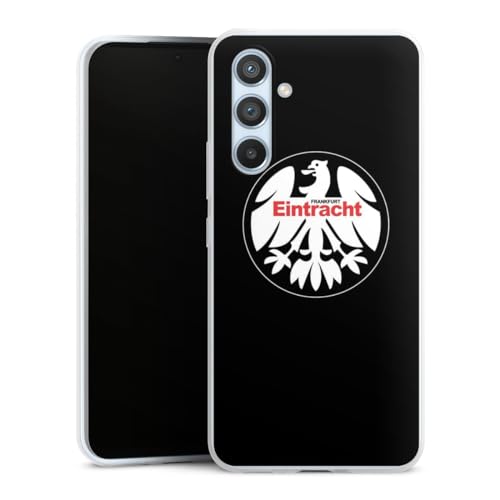 DeinDesign Slim Case extra dünn kompatibel mit Samsung Galaxy A54 5G Silikon Handyhülle transparent Hülle Offizielles Lizenzprodukt Eintracht Frankfurt SGE DeinDesign Slim Case extra dünn kompatibel mit Samsung Galaxy A54 5G Silikon Handyhülle transparent Hülle Offizielles Lizenzprodukt Eintracht Frankfurt SGE von DeinDesign