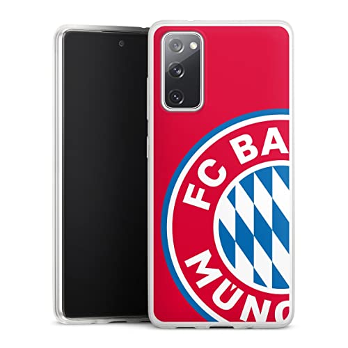 DeinDesign Slim Case extra dünn kompatibel mit Samsung Galaxy S20 FE 5G Silikon Handyhülle transparent Hülle FC Bayern München Offizielles Lizenzprodukt FCB DeinDesign Slim Case extra dünn kompatibel mit Samsung Galaxy S20 FE 5G Silikon Handyhülle transparent Hülle FC Bayern München Offizielles Lizenzprodukt FCB von DeinDesign