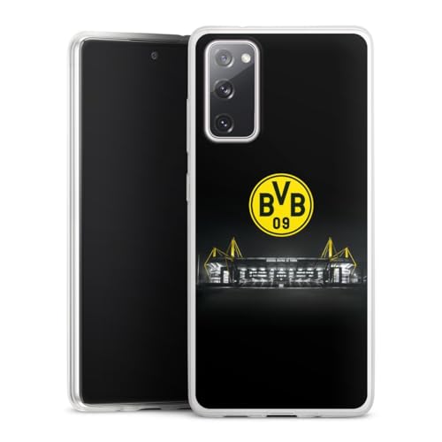 DeinDesign Slim Case extra dünn kompatibel mit Samsung Galaxy S20 FE Silikon Handyhülle transparent Hülle BVB Stadion Borussia Dortmund DeinDesign Slim Case extra dünn kompatibel mit Samsung Galaxy S20 FE Silikon Handyhülle transparent Hülle BVB Stadion Borussia Dortmund von DeinDesign