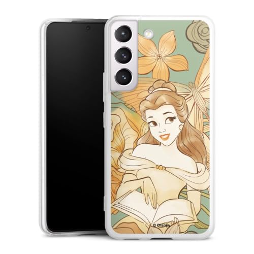 DeinDesign Slim Case extra dünn kompatibel mit Samsung Galaxy S22 Silikon Handyhülle transparent Hülle Die Schöne und das Biest Disney Princess Offizielles Lizenzprodukt DeinDesign Slim Case extra dünn kompatibel mit Samsung Galaxy S22 Silikon Handyhülle transparent Hülle Die Schöne und das Biest Disney Princess Offizielles Lizenzprodukt von DeinDesign