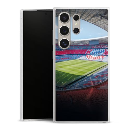 DeinDesign Slim Case extra dünn kompatibel mit Samsung Galaxy S24 Ultra Silikon Handyhülle transparent Hülle FC Bayern München FCB Stadion DeinDesign Slim Case extra dünn kompatibel mit Samsung Galaxy S24 Ultra Silikon Handyhülle transparent Hülle FC Bayern München FCB Stadion von DeinDesign