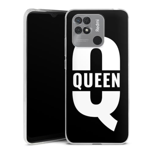 DeinDesign Slim Case extra dünn kompatibel mit Xiaomi Redmi 10C Silikon Handyhülle transparent Hülle Queen Womensday Liebe DeinDesign Slim Case extra dünn kompatibel mit Xiaomi Redmi 10C Silikon Handyhülle transparent Hülle Queen Womensday Liebe von DeinDesign