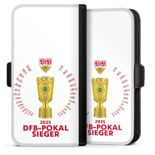 Flip Case kompatibel mit Apple iPhone 11 Handyhülle aus Kunst Leder schwarz Klapphülle VfB Stuttgart Pokal Fanartikel Flip Case kompatibel mit Apple iPhone 11 Handyhülle aus Kunst Leder schwarz Klapphülle VfB Stuttgart Pokal Fanartikel von DeinDesign