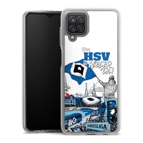 Handyhülle kompatibel mit Samsung Galaxy A12 Bumper Case Schutzhülle Hamburger SV Offizielles Lizenzprodukt Aufstieg Handyhülle kompatibel mit Samsung Galaxy A12 Bumper Case Schutzhülle Hamburger SV Offizielles Lizenzprodukt Aufstieg von DeinDesign