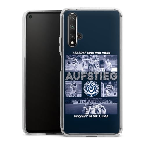 Hard Case kompatibel mit Huawei Honor 20 Schutzhülle transparent Smartphone Handy Hülle MSV Duisburg Aufstieg Offizielles Lizenzprodukt Hard Case kompatibel mit Huawei Honor 20 Schutzhülle transparent Smartphone Handy Hülle MSV Duisburg Aufstieg Offizielles Lizenzprodukt von DeinDesign