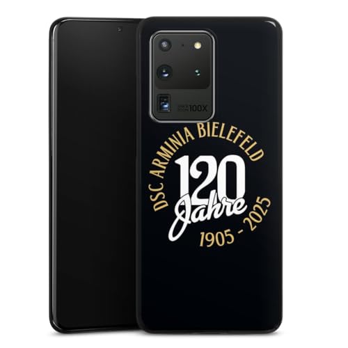Hard Case kompatibel mit Samsung Galaxy S20 Ultra Schutzhülle schwarz Smartphone Backcover Arminia Bielefeld 120 Jahre Offizielles Lizenzprodukt Hard Case kompatibel mit Samsung Galaxy S20 Ultra Schutzhülle schwarz Smartphone Backcover Arminia Bielefeld 120 Jahre Offizielles Lizenzprodukt von DeinDesign