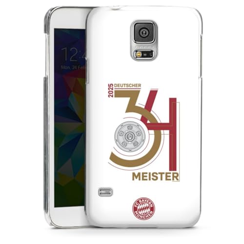 Hard Case kompatibel mit Samsung Galaxy S5 Schutzhülle transparent Smartphone Handy Hülle FC Bayern München Meister Offizielles Lizenzprodukt Hard Case kompatibel mit Samsung Galaxy S5 Schutzhülle transparent Smartphone Handy Hülle FC Bayern München Meister Offizielles Lizenzprodukt von DeinDesign