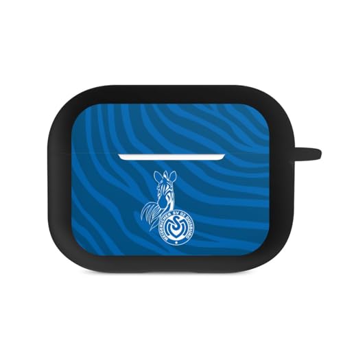 Hülle mit Karabiner kompatibel mit Apple AirPods Pro 1. Generation Case schwarz Schutzhülle mit Schlüsselanhänger Zebra MSV Duisburg Fanartikel Hülle mit Karabiner kompatibel mit Apple AirPods Pro 1. Generation Case schwarz Schutzhülle mit Schlüsselanhänger Zebra MSV Duisburg Fanartikel von DeinDesign