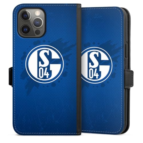 Klapphülle kompatibel mit Apple iPhone 12 Pro Max Handyhülle aus Kunst Leder schwarz Flip Case FC Schalke 04 Bundesliga Offizielles Lizenzprodukt Klapphülle kompatibel mit Apple iPhone 12 Pro Max Handyhülle aus Kunst Leder schwarz Flip Case FC Schalke 04 Bundesliga Offizielles Lizenzprodukt von DeinDesign