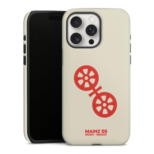 Panzer Handyhülle kompatibel mit Apple iPhone 15 Pro Max robuste Outdoor Hülle Schutzhülle matt 1. FSV Mainz 05 E.V. 120 Jahre Offizielles Lizenzprodukt Panzer Handyhülle kompatibel mit Apple iPhone 15 Pro Max robuste Outdoor Hülle Schutzhülle matt 1. FSV Mainz 05 E.V. 120 Jahre Offizielles Lizenzprodukt von DeinDesign
