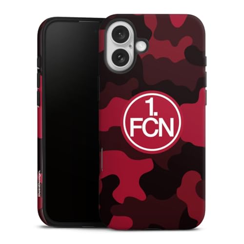 Panzer Handyhülle kompatibel mit Apple iPhone 16 Plus robuste Outdoor Hülle Schutzhülle glänzend Bundesliga Logo 1. FC Nürnberg Panzer Handyhülle kompatibel mit Apple iPhone 16 Plus robuste Outdoor Hülle Schutzhülle glänzend Bundesliga Logo 1. FC Nürnberg von DeinDesign