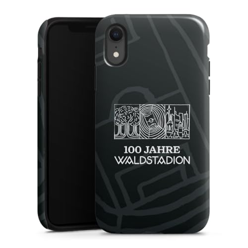 Panzer Handyhülle kompatibel mit Apple iPhone Xr robuste Outdoor Hülle Schutzhülle glänzend Eintracht Frankfurt Fußball SGE Panzer Handyhülle kompatibel mit Apple iPhone Xr robuste Outdoor Hülle Schutzhülle glänzend Eintracht Frankfurt Fußball SGE von DeinDesign