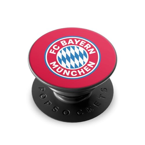 Popsockets PopGrip Handy Halterung Ständer Smartphone & Tablet Griff FC Bayern München FCB Logo von DeinDesign