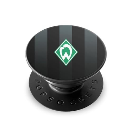 Popsockets PopGrip Handy Halterung Ständer Smartphone & Tablet Griff Offizielles Lizenzprodukt SV Werder Bremen Streifen von DeinDesign