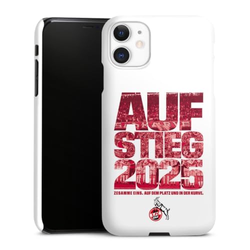 Premium Case kompatibel mit Apple iPhone 11 Smartphone Handyhülle Schutzhülle glänzend 1. FC Köln Aufstieg Offizielles Lizenzprodukt Premium Case kompatibel mit Apple iPhone 11 Smartphone Handyhülle Schutzhülle glänzend 1. FC Köln Aufstieg Offizielles Lizenzprodukt von DeinDesign