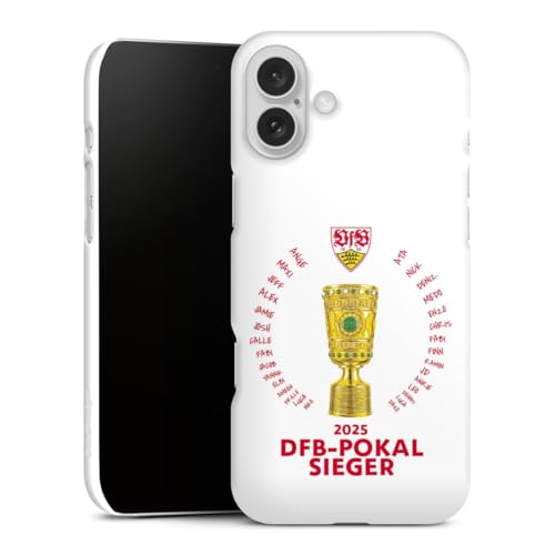 Premium Case kompatibel mit Apple iPhone 16 Plus Smartphone Handyhülle Schutzhülle matt VfB Stuttgart Pokal Fanartikel Premium Case kompatibel mit Apple iPhone 16 Plus Smartphone Handyhülle Schutzhülle matt VfB Stuttgart Pokal Fanartikel von DeinDesign