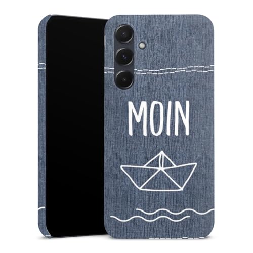 Premium Case kompatibel mit Samsung Galaxy A55 5G Smartphone Handyhülle Schutzhülle matt Schiff Moin Jeans Premium Case kompatibel mit Samsung Galaxy A55 5G Smartphone Handyhülle Schutzhülle matt Schiff Moin Jeans von DeinDesign