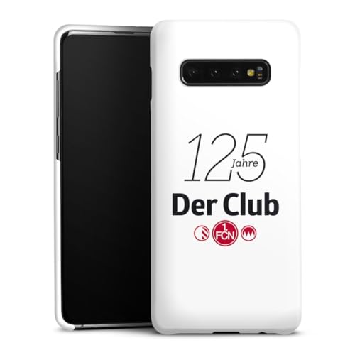 Premium Case kompatibel mit Samsung Galaxy S10 Plus Smartphone Handyhülle Schutzhülle matt 1. FC Nürnberg 125 Jahre 1. FCN Premium Case kompatibel mit Samsung Galaxy S10 Plus Smartphone Handyhülle Schutzhülle matt 1. FC Nürnberg 125 Jahre 1. FCN von DeinDesign