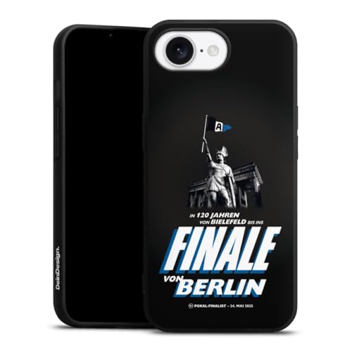 Premium Silikon Hülle kompatibel mit Apple iPhone 16e 2025 Handyhülle schwarz Case Arminia Bielefeld Offizielles Lizenzprodukt Pokal Premium Silikon Hülle kompatibel mit Apple iPhone 16e 2025 Handyhülle schwarz Case Arminia Bielefeld Offizielles Lizenzprodukt Pokal von DeinDesign