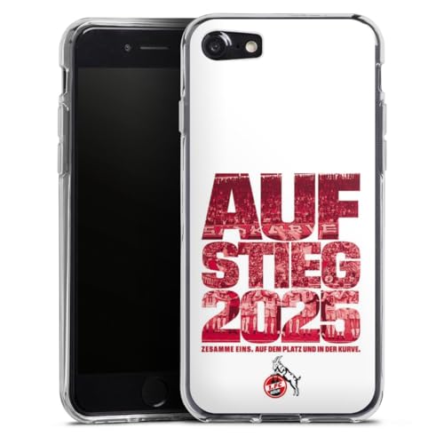 Silikon Hülle kompatibel mit Apple iPhone 8 Case transparent Handyhülle 1. FC Köln Aufstieg Offizielles Lizenzprodukt Silikon Hülle kompatibel mit Apple iPhone 8 Case transparent Handyhülle 1. FC Köln Aufstieg Offizielles Lizenzprodukt von DeinDesign