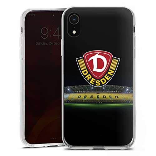 Silikon Hülle kompatibel mit Apple iPhone Xr Case transparent Handyhülle SG Dynamo Dresden Stadion SGD Silikon Hülle kompatibel mit Apple iPhone Xr Case transparent Handyhülle SG Dynamo Dresden Stadion SGD von DeinDesign