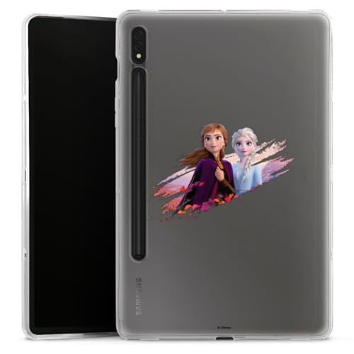 Silikon Hülle kompatibel mit Samsung Galaxy Tab S8 Case Tablet Hülle Disney Frozen Anna Frozen ELSA von DeinDesign