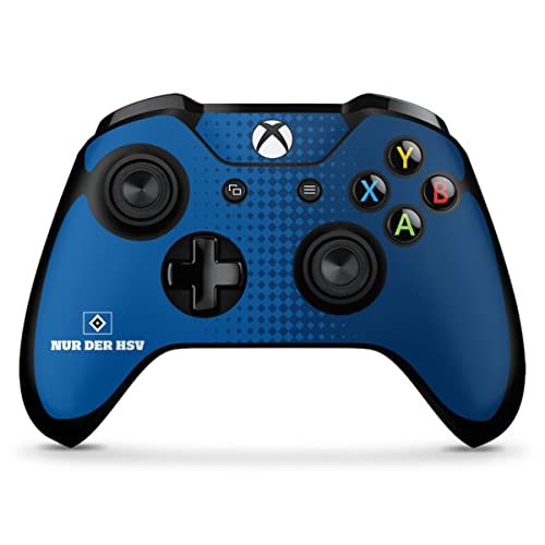 Skin kompatibel mit Microsoft Xbox One X Controller Folie Sticker HSV Hamburger SV Offizielles Lizenzprodukt von DeinDesign
