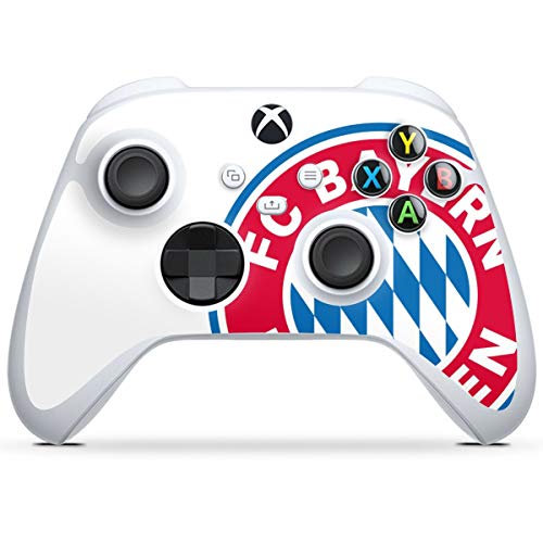 Skin kompatibel mit Microsoft Xbox Series S Controller Folie Sticker FC Bayern München Logo FCB von DeinDesign
