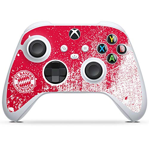 Skin kompatibel mit Microsoft Xbox Series S Controller Folie Sticker FC Bayern München Offizielles Lizenzprodukt FCB von DeinDesign