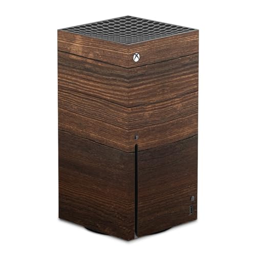 Skin kompatibel mit Microsoft Xbox Series X Folie Sticker Nussbaum Holzoptik Holz von DeinDesign