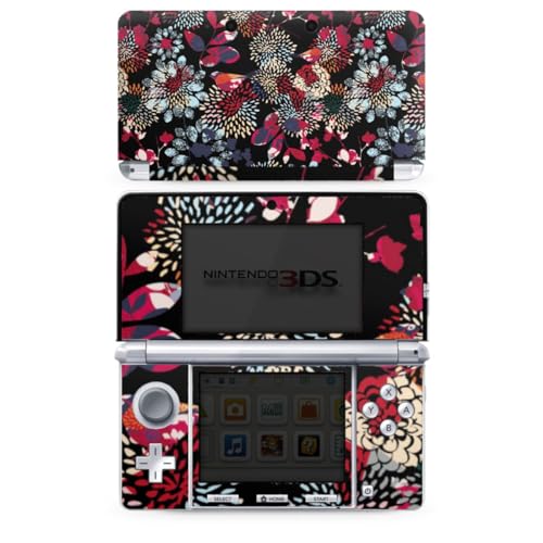 Skin kompatibel mit Nintendo 3 DS Folie Sticker Blumen Design Abstrakt von DeinDesign