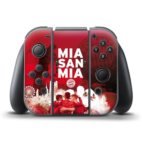 Skin kompatibel mit Nintendo Switch Controller Folie Sticker FCB Mia San Mia FC Bayern München von DeinDesign