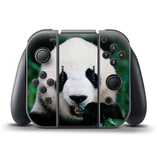 Skin kompatibel mit Nintendo Switch Controller Folie Sticker Panda Bär Bambus von DeinDesign