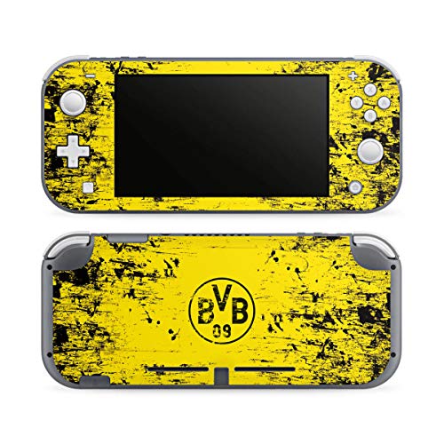 Skin kompatibel mit Nintendo Switch Lite Folie Sticker Borussia Dortmund Offizielles Lizenzprodukt BVB von DeinDesign