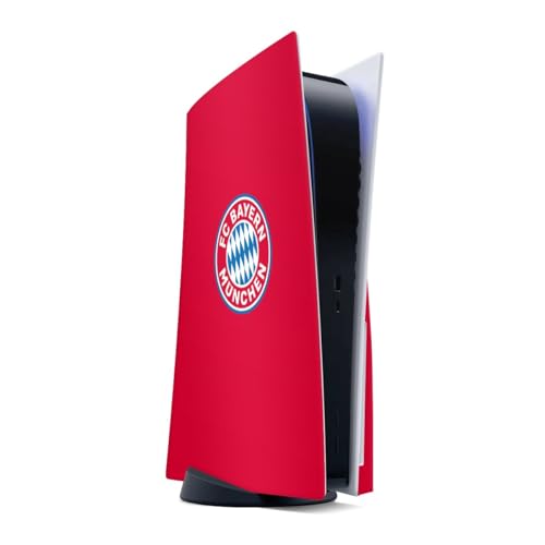 Skin kompatibel mit PS5 Sony Playstation 5 Disc Edition Folie Sticker FC Bayern München FCB Logo von DeinDesign