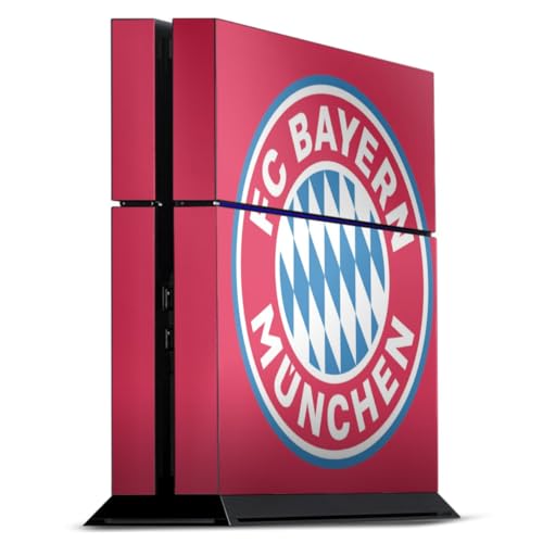 Skin kompatibel mit Sony Playstation 4 PS4 Folie Sticker FC Bayern München FCB Logo von DeinDesign