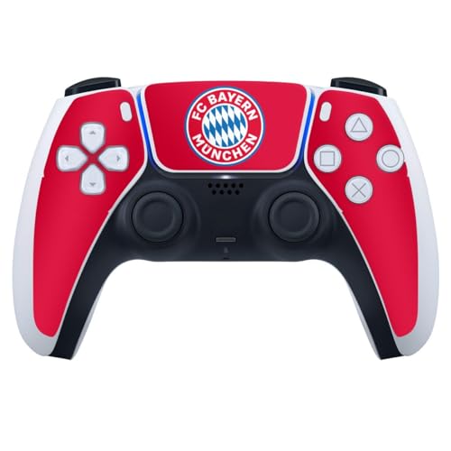 Skin kompatibel mit Sony Playstation 5 PS5 Controller Folie Sticker FC Bayern München FCB Logo von DeinDesign