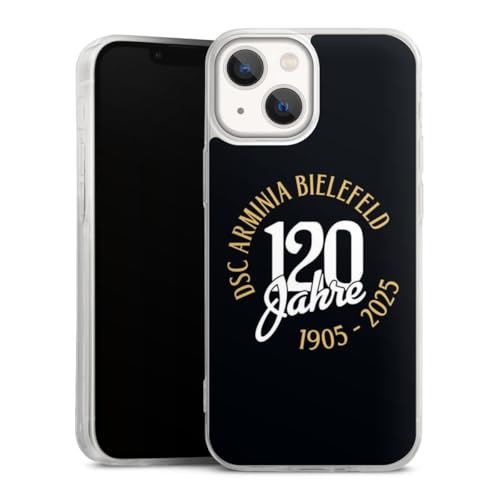 Slim Case extra dünn kompatibel mit Apple iPhone 13 Mini Silikon Handyhülle transparent Hülle Arminia Bielefeld 120 Jahre Offizielles Lizenzprodukt Slim Case extra dünn kompatibel mit Apple iPhone 13 Mini Silikon Handyhülle transparent Hülle Arminia Bielefeld 120 Jahre Offizielles Lizenzprodukt von DeinDesign