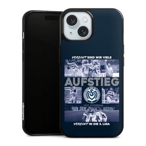 Slim Case extra dünn kompatibel mit Apple iPhone 15 Silikon Handyhülle schwarz Hülle MSV Duisburg Aufstieg Offizielles Lizenzprodukt Slim Case extra dünn kompatibel mit Apple iPhone 15 Silikon Handyhülle schwarz Hülle MSV Duisburg Aufstieg Offizielles Lizenzprodukt von DeinDesign